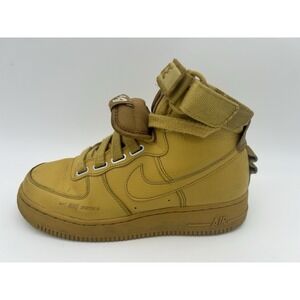 Size 8 - Women's Nike Air Force 1 High Wheat Gold